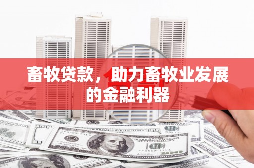 零陵畜牧贷款，助力畜牧业发展的金融利器