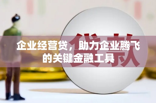零陵企业经营贷，助力企业腾飞的关键金融工具