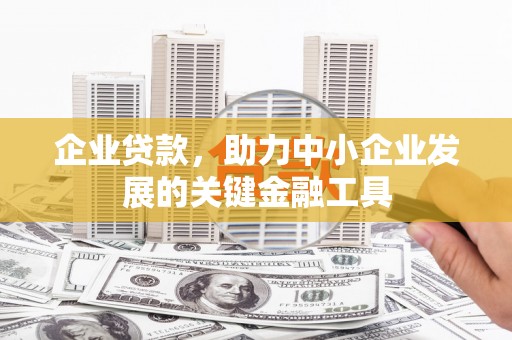 零陵企业贷款，助力中小企业发展的关键金融工具