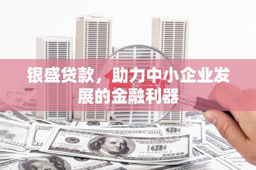 零陵银盛贷款，助力中小企业发展的金融利器