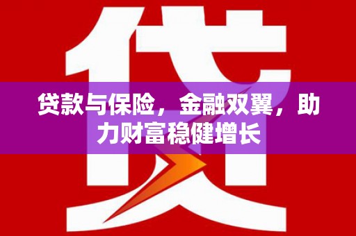 零陵贷款与保险，金融双翼，助力财富稳健增长
