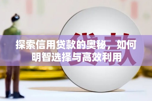 零陵探索信用贷款的奥秘，如何明智选择与高效利用