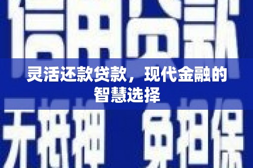 零陵灵活还款贷款，现代金融的智慧选择