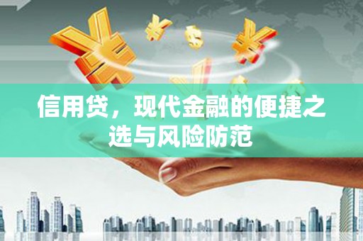 零陵信用贷，现代金融的便捷之选与风险防范