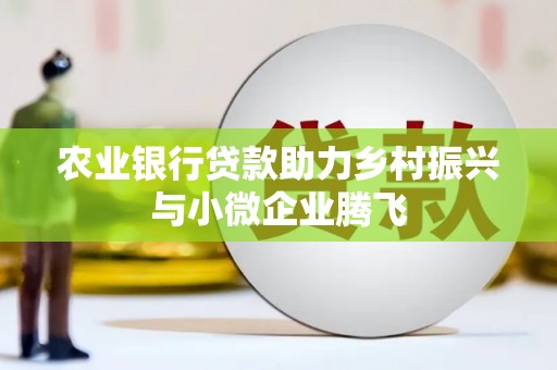 零陵农业银行贷款助力乡村振兴与小微企业腾飞